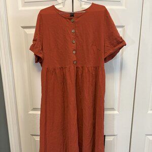 Plus Size Empire Waist Dress.  Size 4X